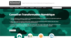 Desktop Screenshot of kimind.fr